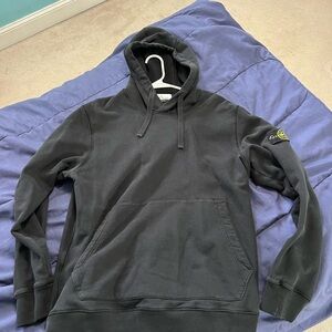 Stone Island Black Hoodie